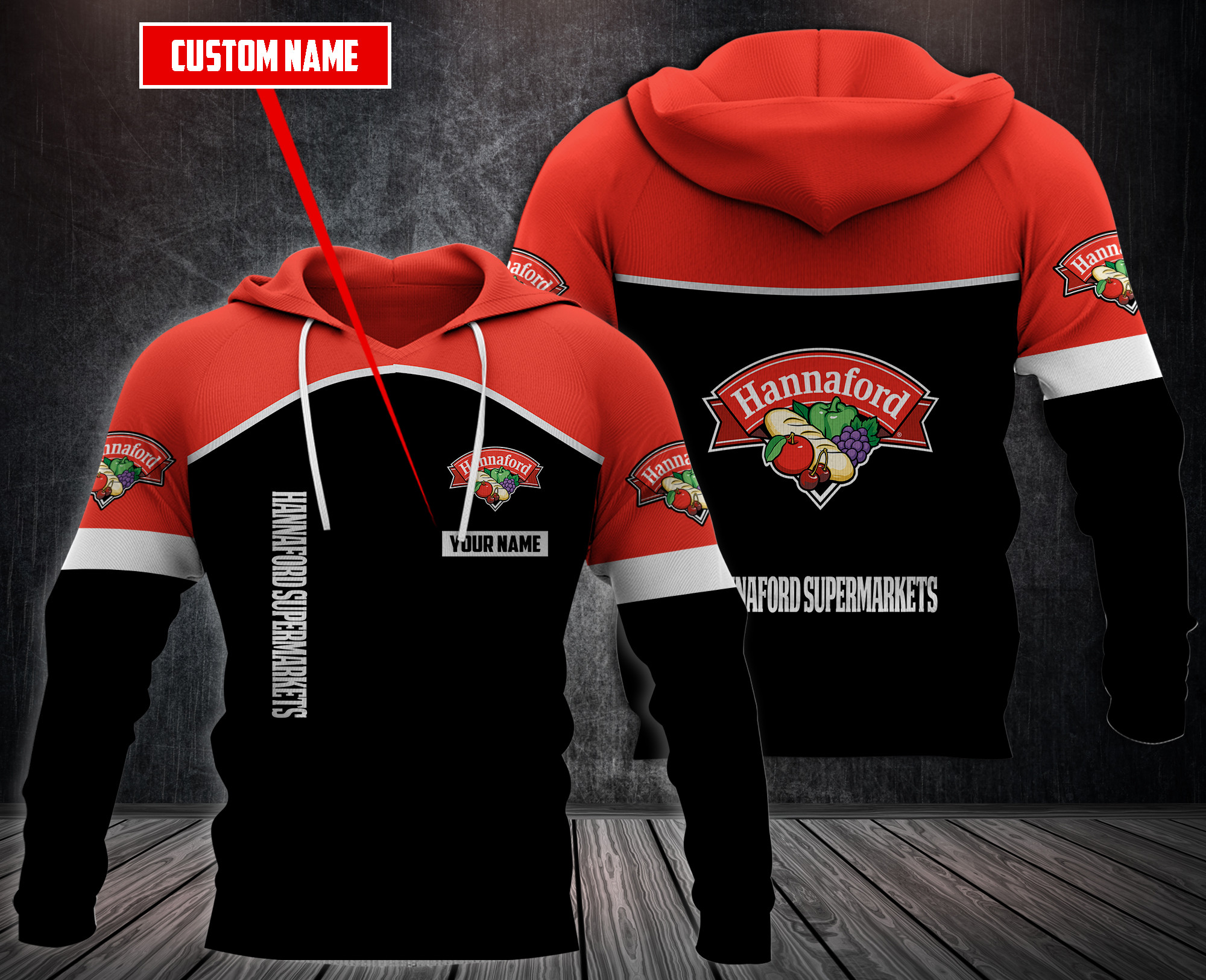 Personalized-Hannaford-Supermarkets-3D-Fleece-Hoodie-Hoodie-2