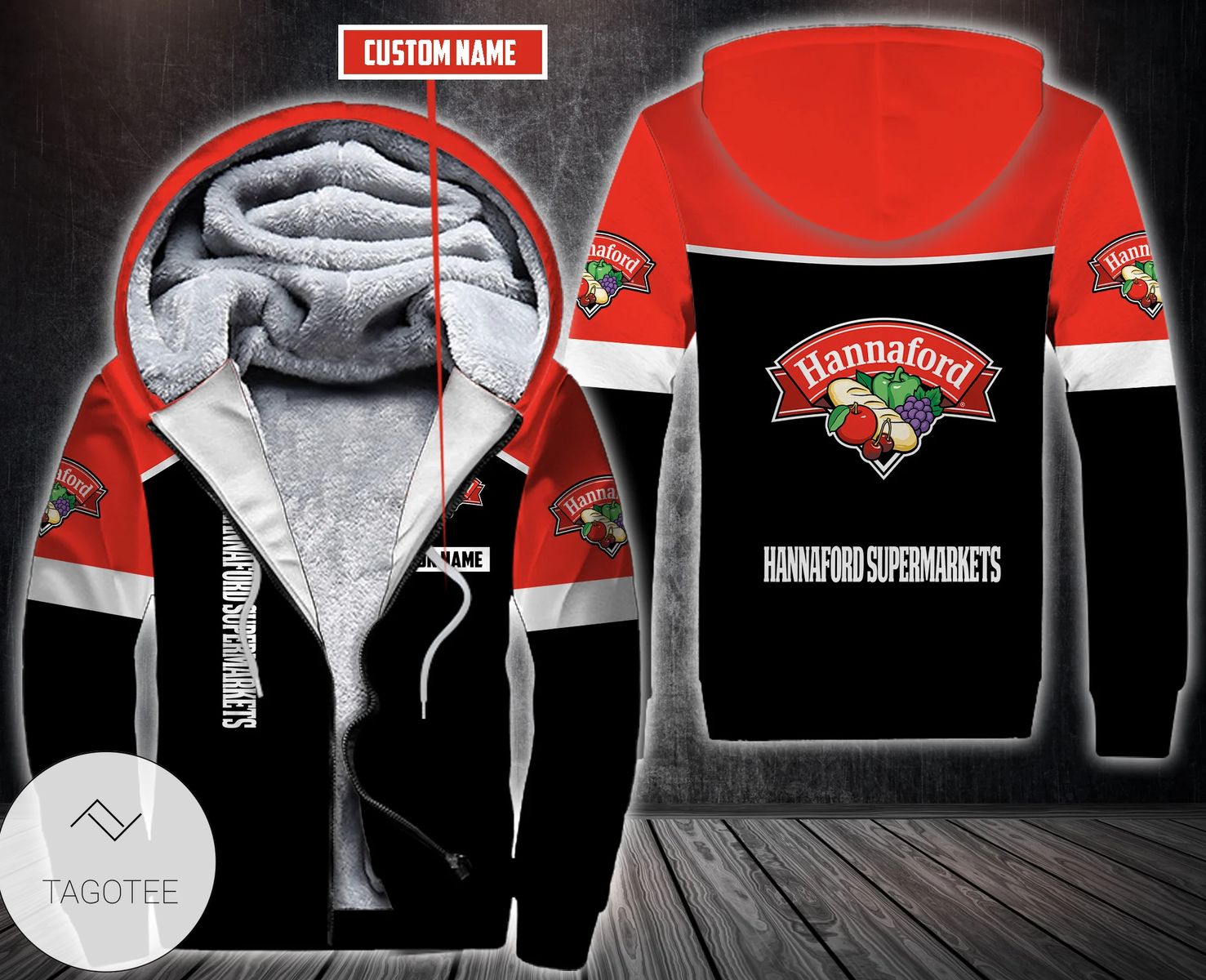 Personalized Hannaford Supermarkets Fleece Hoodie Personalized Hannaford Supermarkets Fleece Hoodie