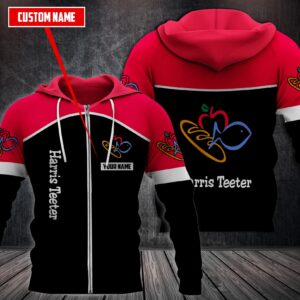 Personalized Harris Teeter 3D Fleece Hoodie