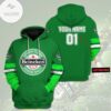 Personalized Heineken Beer Logo Hoodie