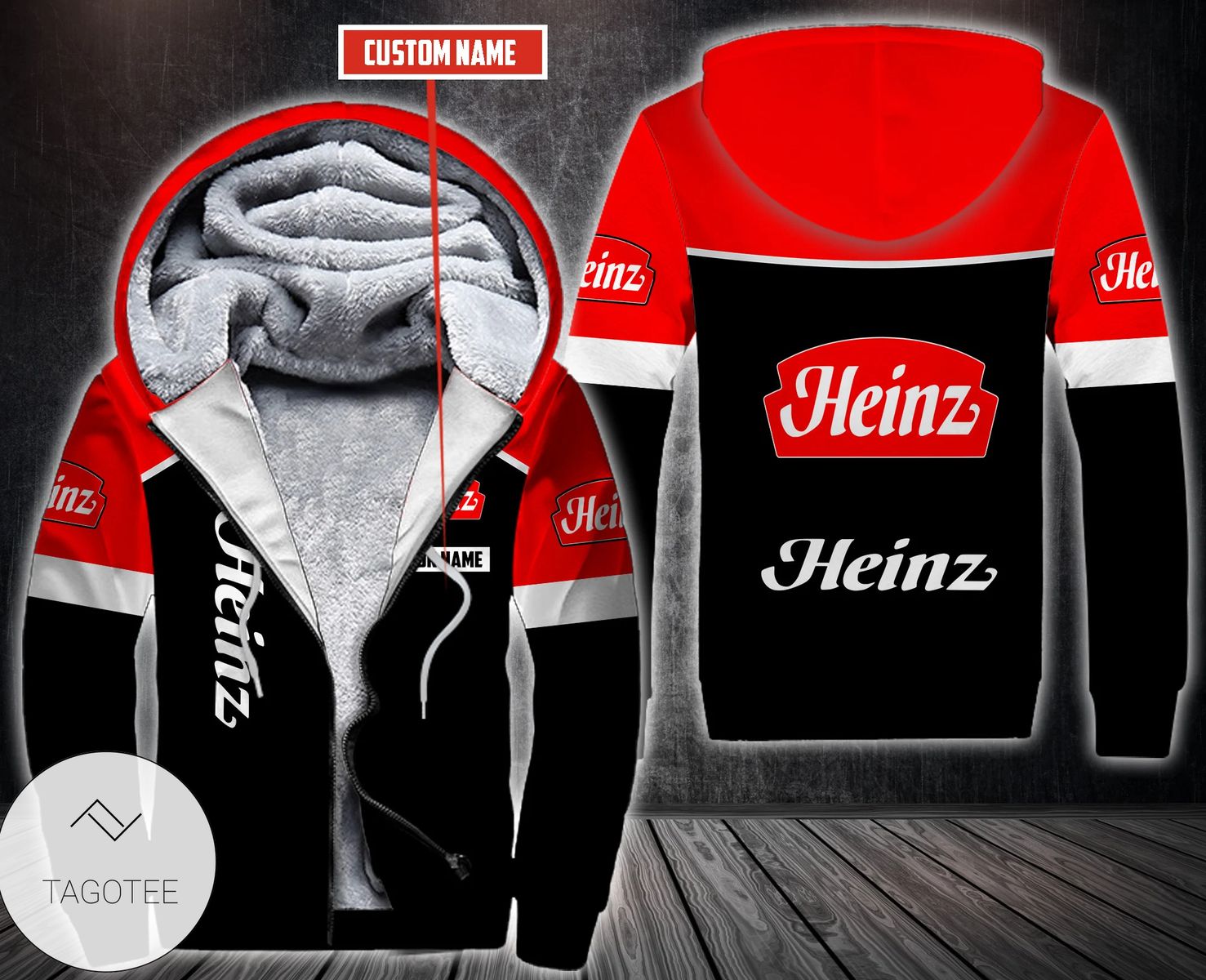 Personalized Heinz Fleece Hoodie Personalized Heinz Fleece Hoodie