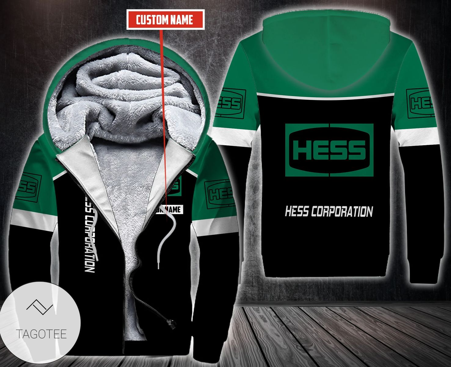 Personalized Hess Corporation Fleece Hoodie Personalized Hess Corporation Fleece Hoodie
