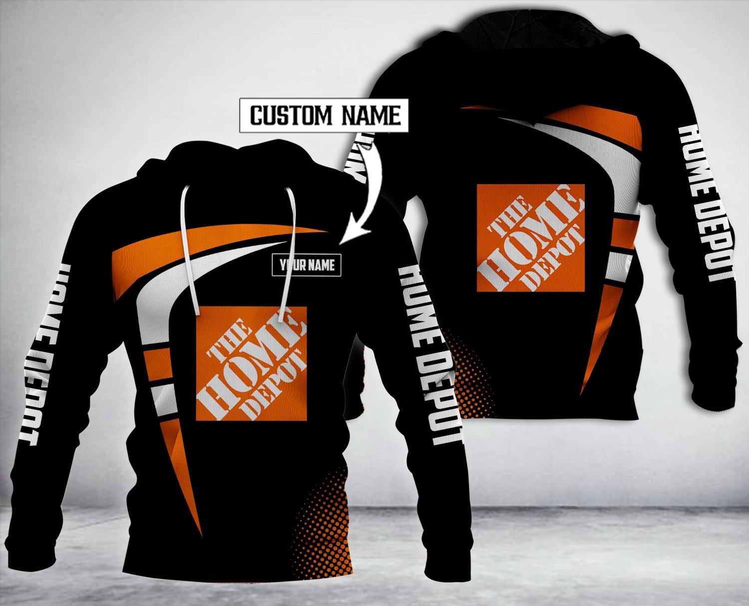 Personalized Home Depot 3D Hoodie Personalized Home Depot 3D Hoodie