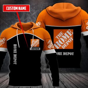 Personalized Home Depot Custom 3D Fleece Hoodie