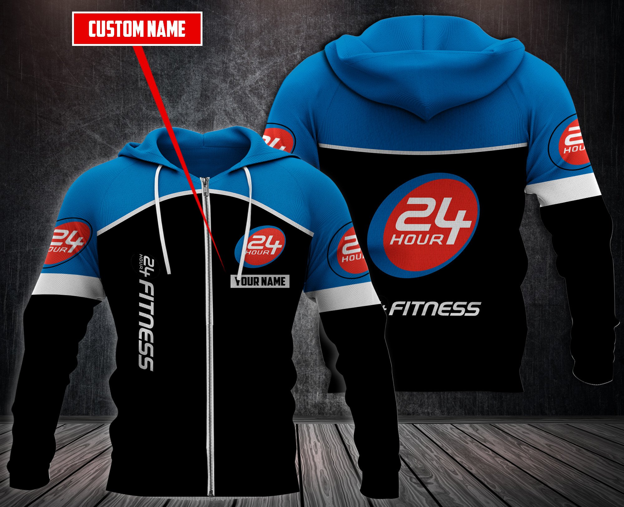 Personalized Hour Fitness 3D Hoodie Personalized Hour Fitness 3D Hoodie