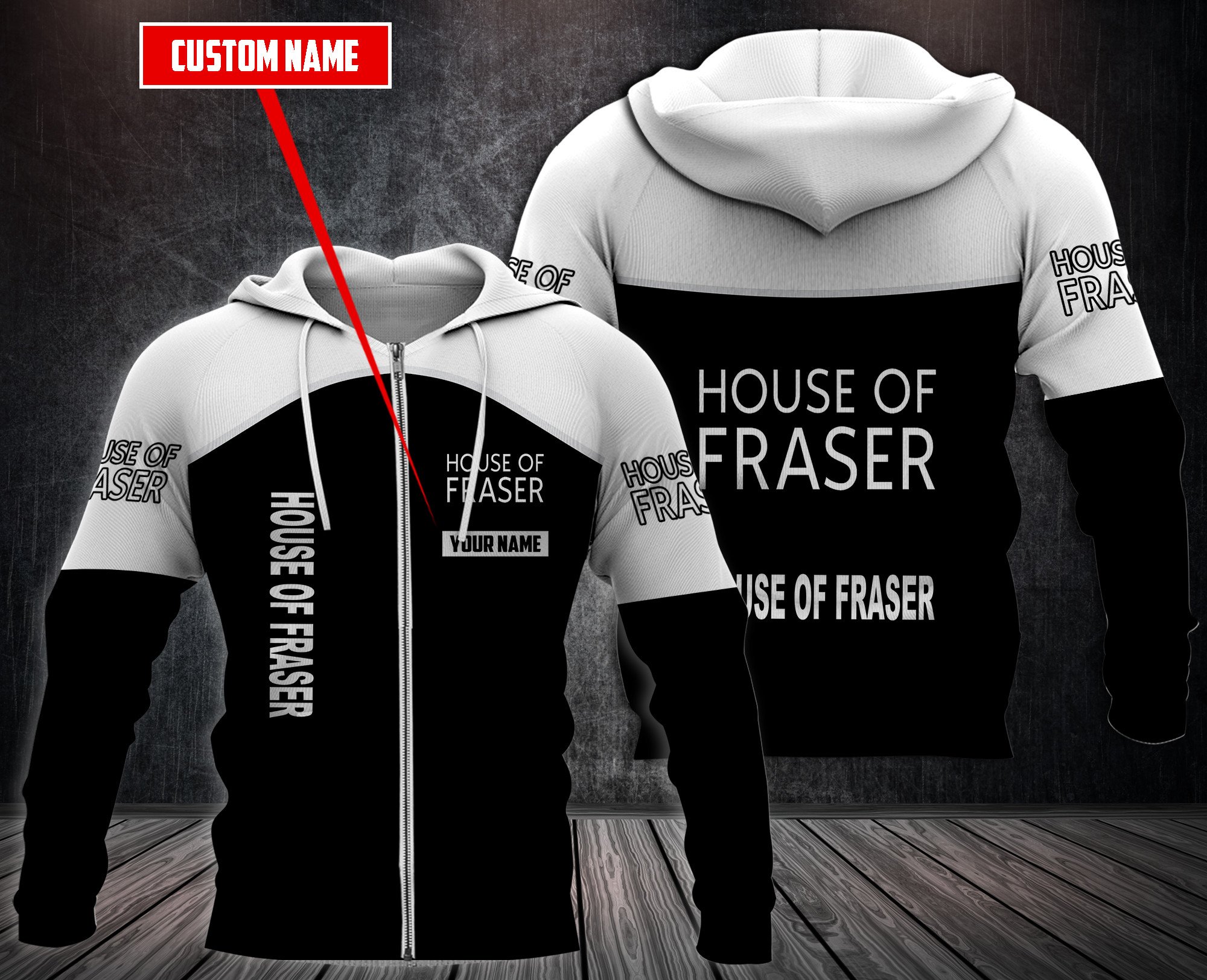 Personalized House Of Fraser Custom Hoodie Personalized House Of Fraser Custom Hoodie