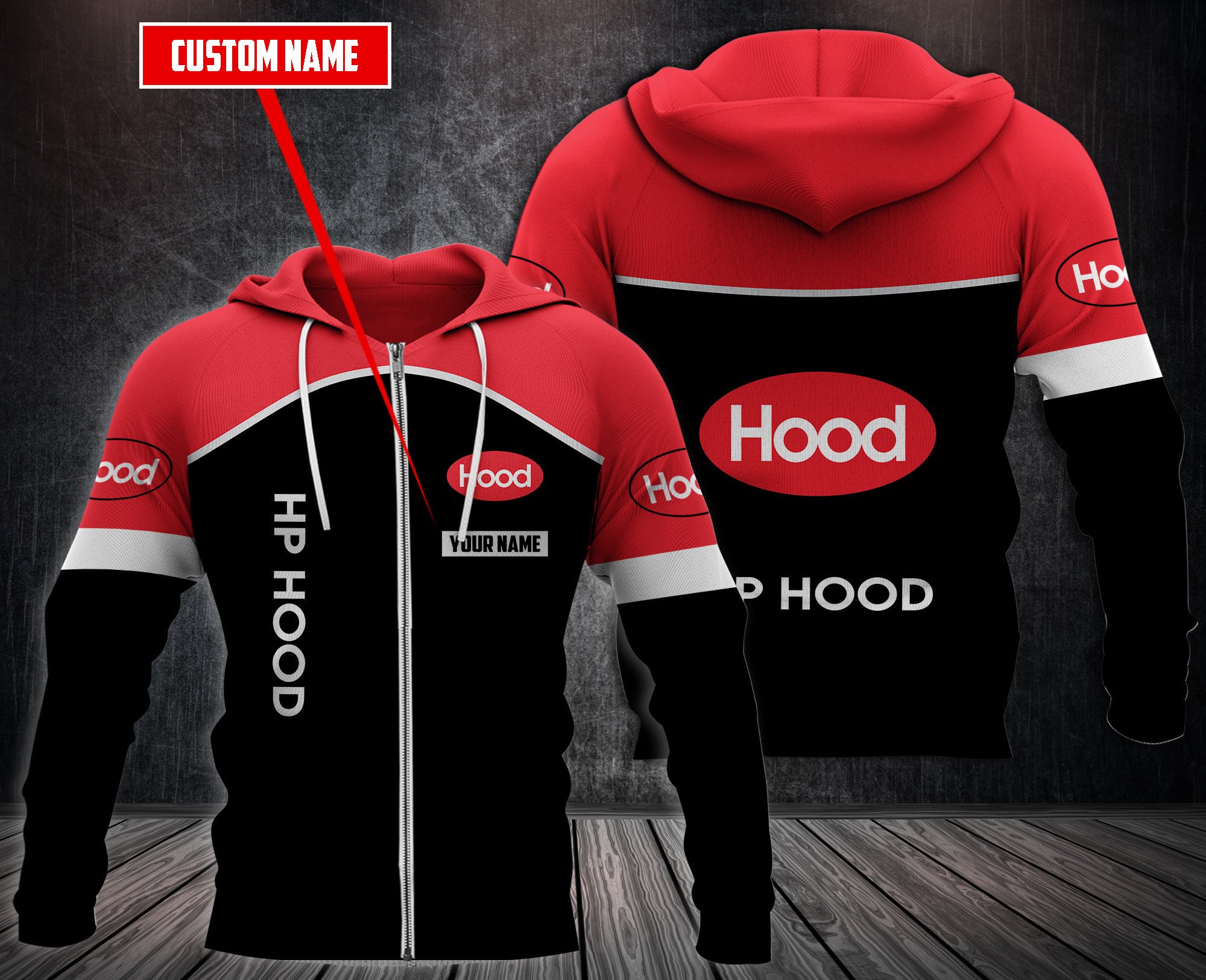 Personalized Hp Hood 3D Hoodie Personalized Hp Hood 3D Hoodie