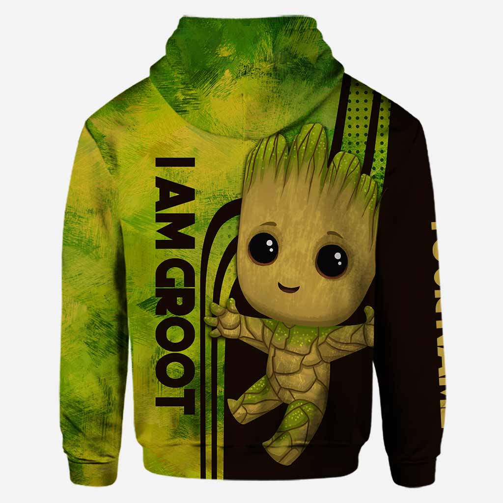 Personalized I Am Groot Baby Star Wars 3D Hoodie Personalized I Am Groot Baby Star Wars 3D Hoodie