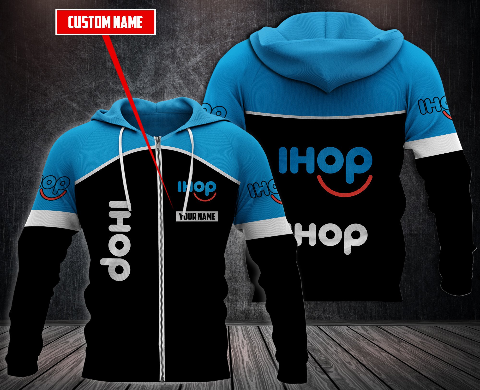 Personalized Ihop 3D Fleece Hoodie Personalized Ihop 3D Fleece Hoodie