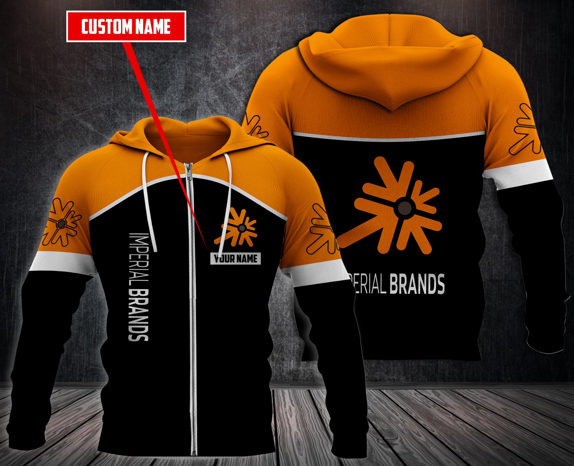 Personalized Imperial Brands Custom Hoodie Personalized Imperial Brands Custom Hoodie