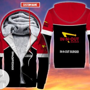 Personalized In-N-Out Burger Fleece Hoodie