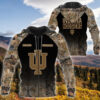 Personalized Indiana Hoosiers Hunting Camo Custom 3D Shirt