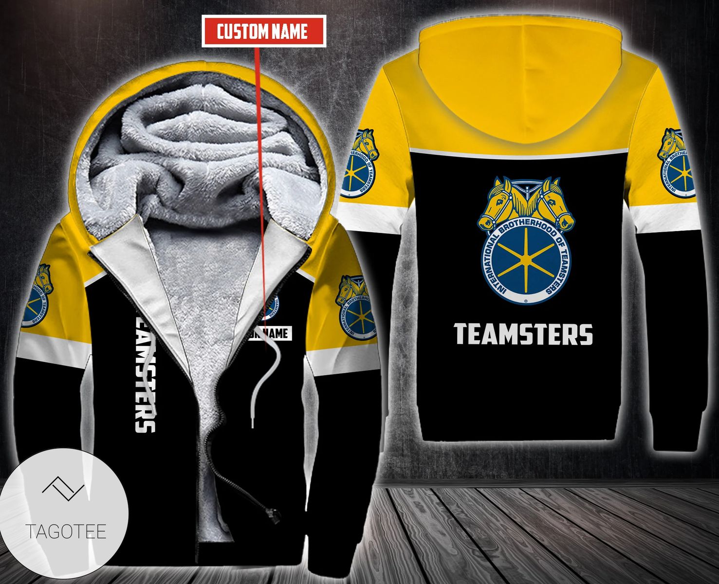 Personalized International Brotherhood Of Teamsters Fleece Hoodie Personalized International Brotherhood Of Teamsters Fleece Hoodie