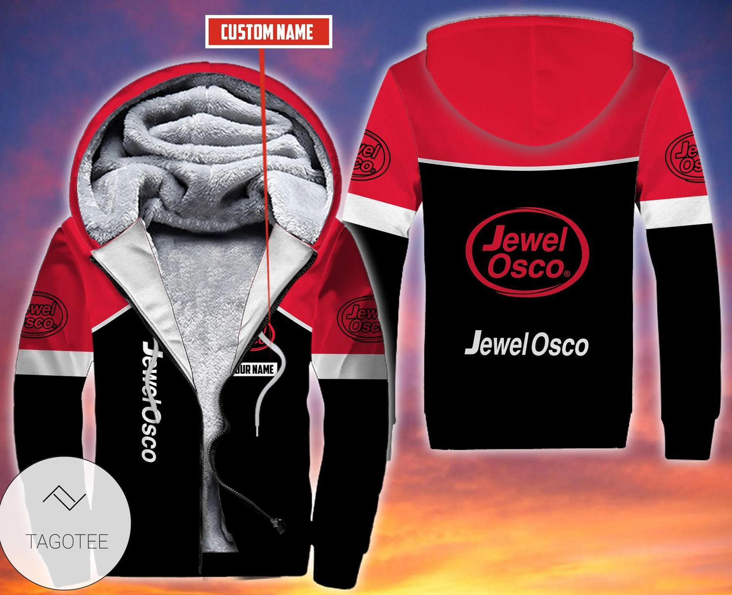 Personalized Jewel-Osco Fleece Hoodie Personalized Jewel-Osco Fleece Hoodie