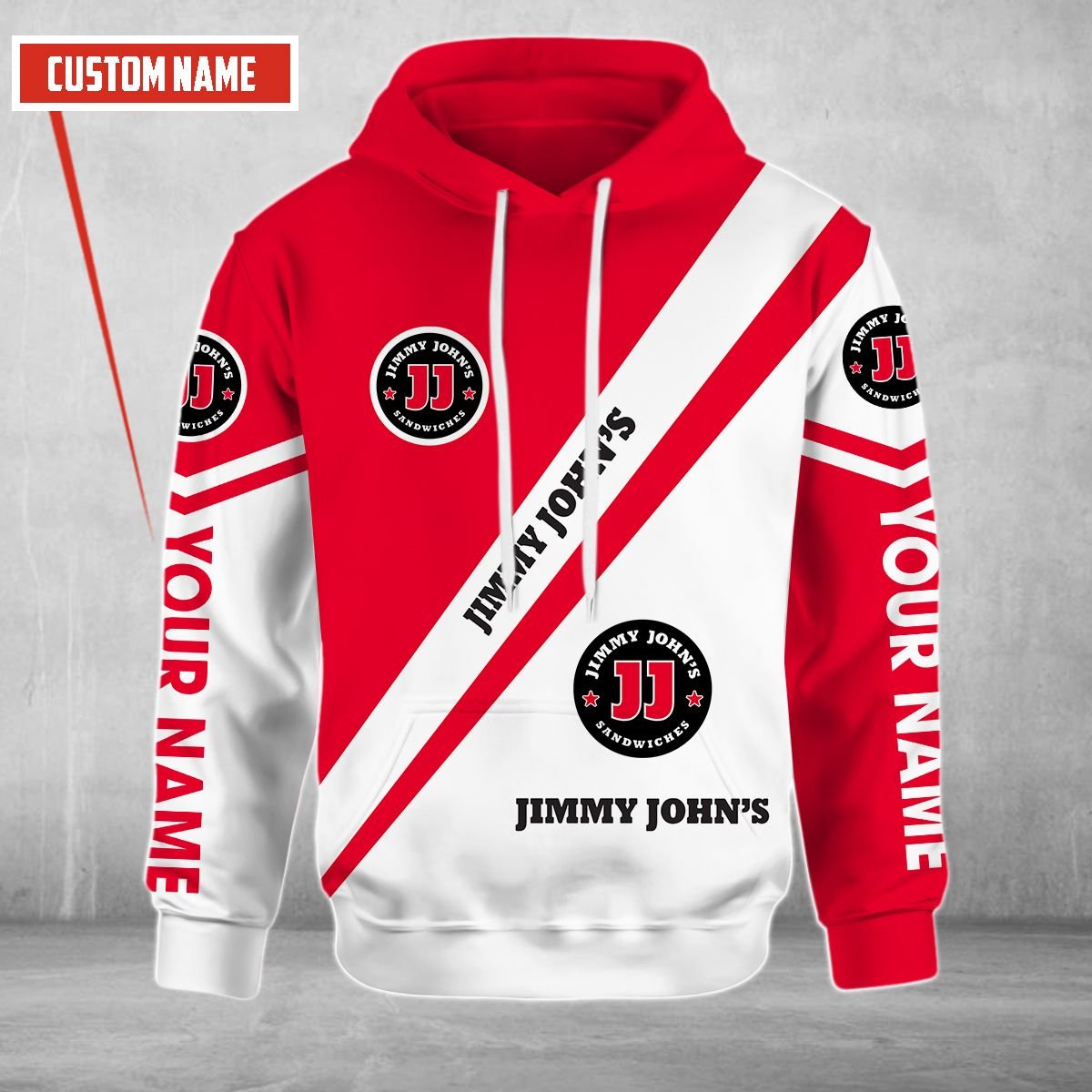 Personalized Jimmy John’S Custom 3D Hoodie Personalized Jimmy John’S Custom 3D Hoodie