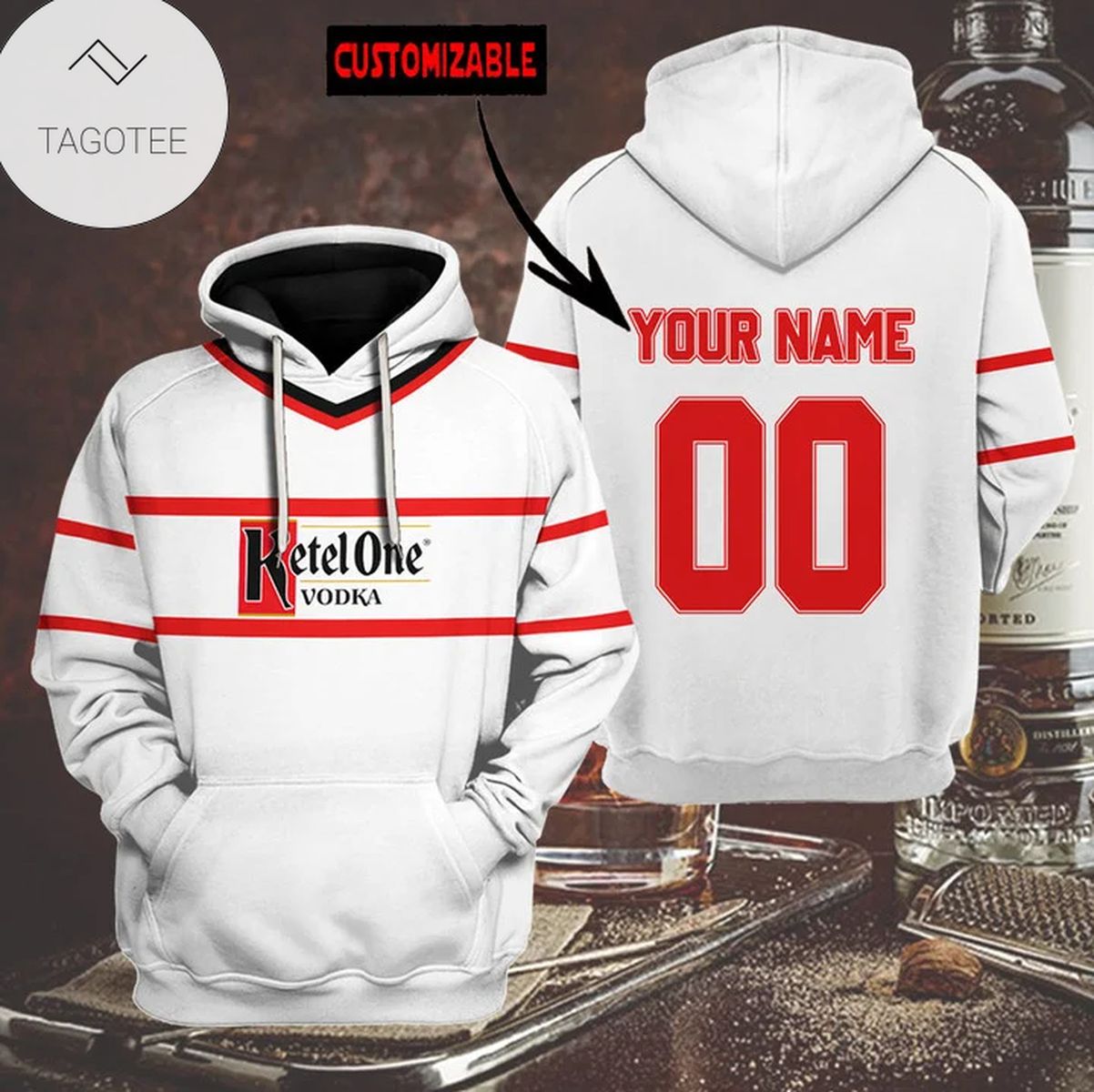 Personalized Ketel One Vodka Hoodie Personalized Ketel One Vodka Hoodie