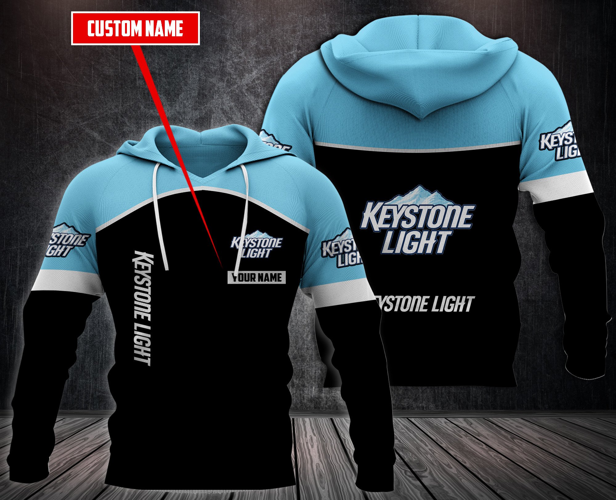 Personalized-Keystone-Light-3D-Hoodie-Fleece-Hoodie-2