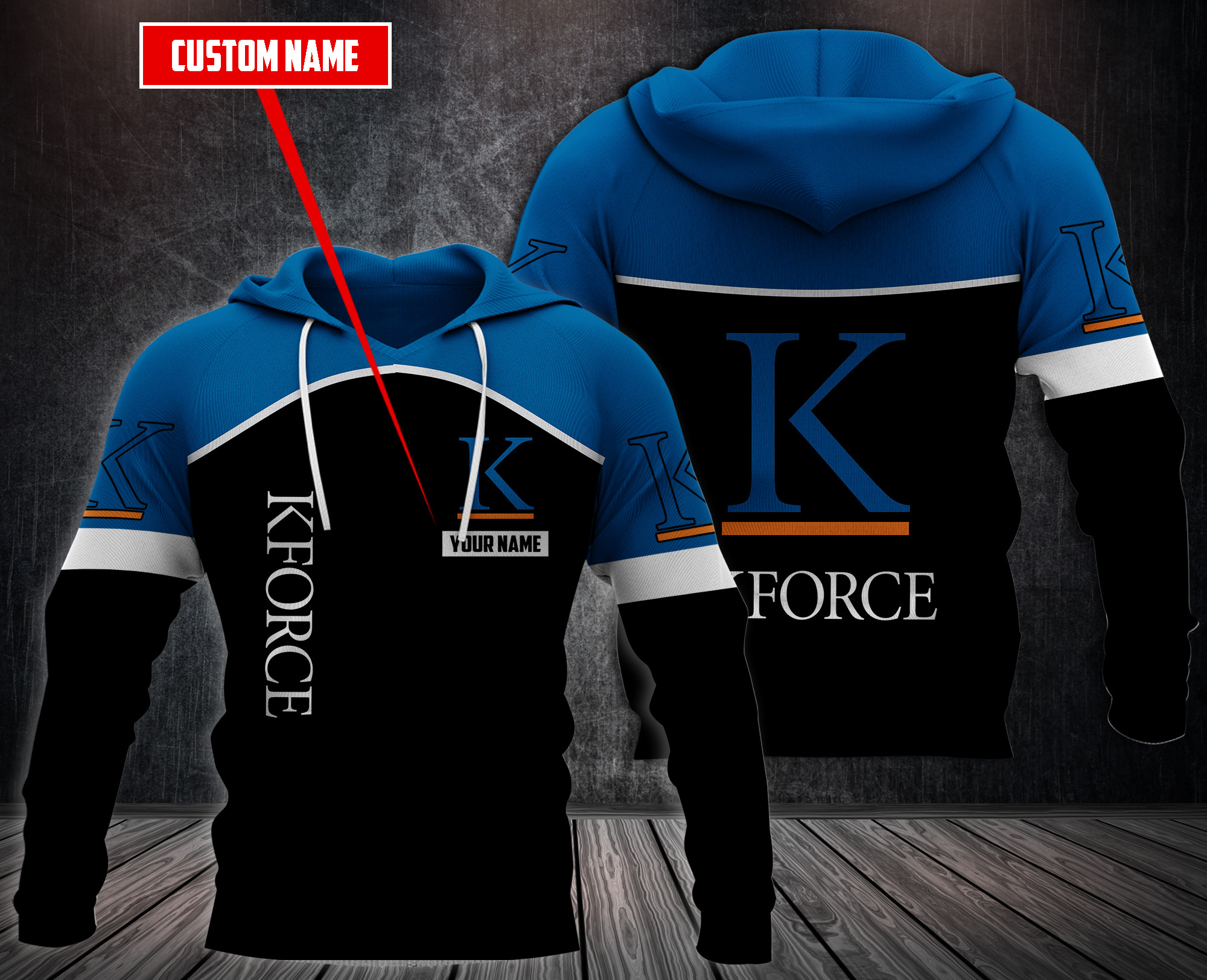 Personalized-Kforce-3D-Fleece-Hoodie-Hoodie-2