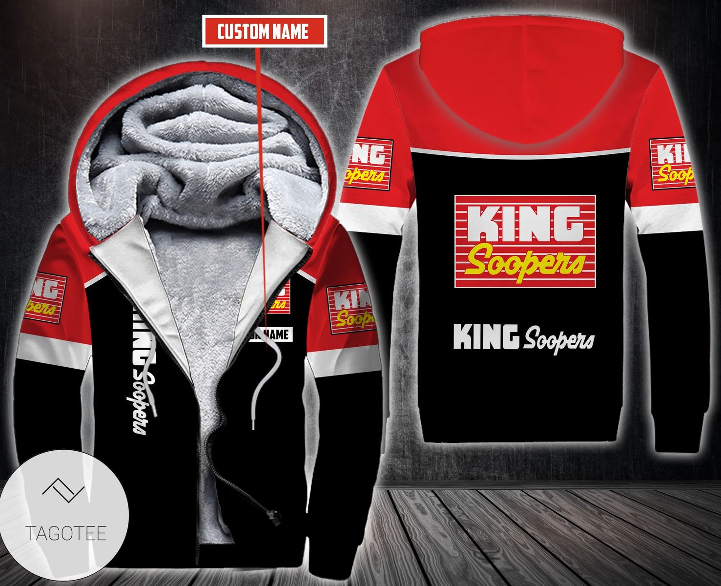 Personalized King Soopers Fleece Hoodie Personalized King Soopers Fleece Hoodie