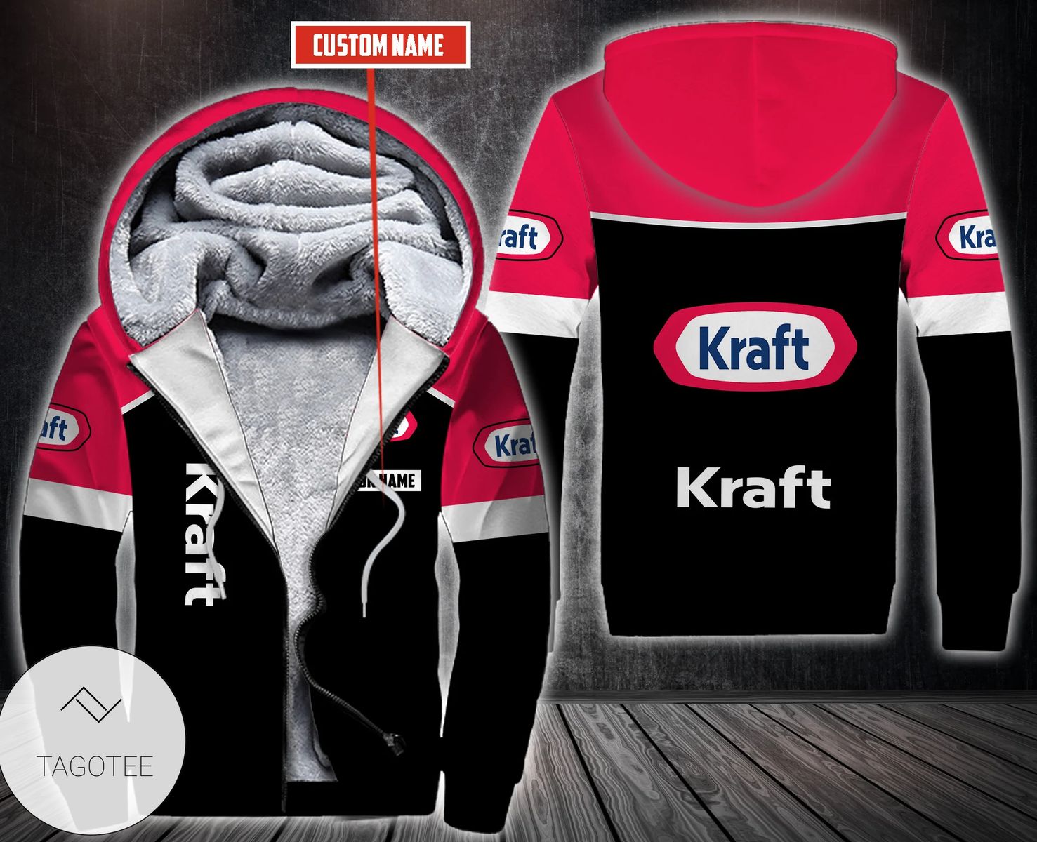Personalized Kraft Foods Fleece Hoodie Personalized Kraft Foods Fleece Hoodie
