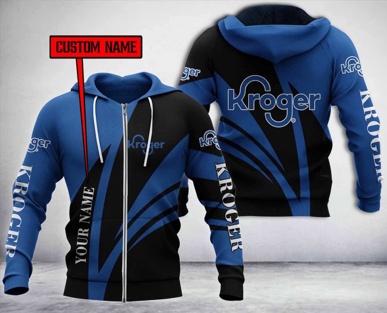 Personalized Kroger 3D Hoodie Personalized Kroger 3D Hoodie