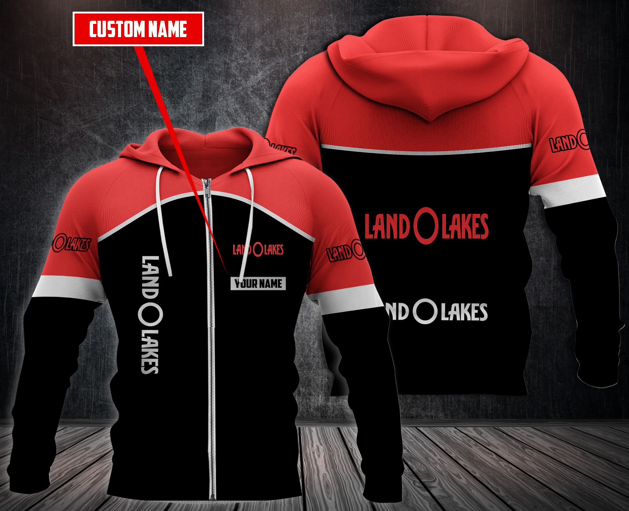 Personalized-Land-OLakes-3D-Fleece-Hoodie-Hoodie-3