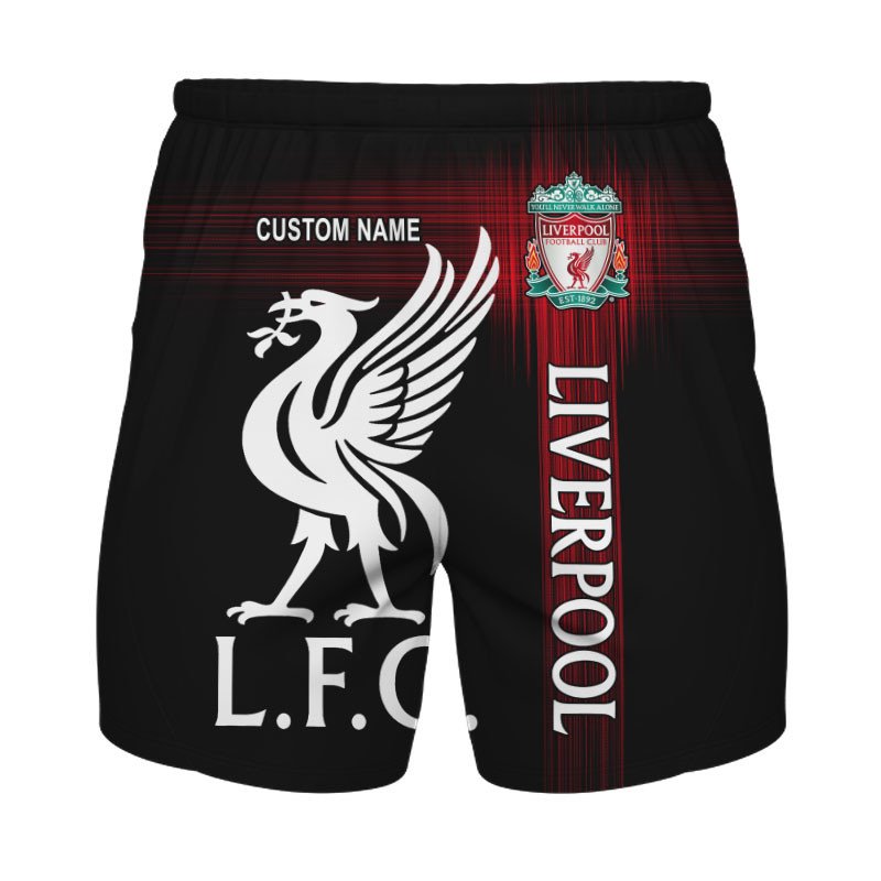 Personalized Liverpool Lfc Black Custom 3D Shirt Personalized Liverpool Lfc Black Custom 3D Shirt