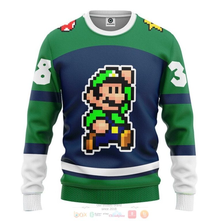 Personalized-Luigi-Sports-Ver-2-3D-Shirt-Hoodie-2