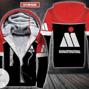 Personalized Magna International Fleece Hoodie