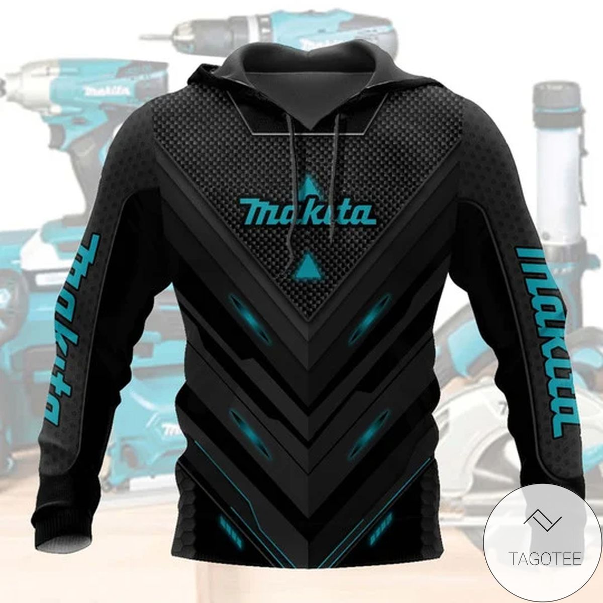 Personalized Makita Black Metal Hoodie Personalized Makita Black Metal Hoodie