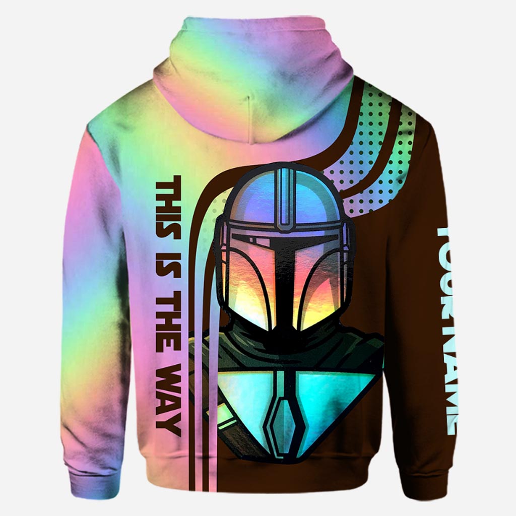 Personalized Mandalorian This Is The Way 3D Hoodie Personalized Mandalorian This Is The Way 3D Hoodie