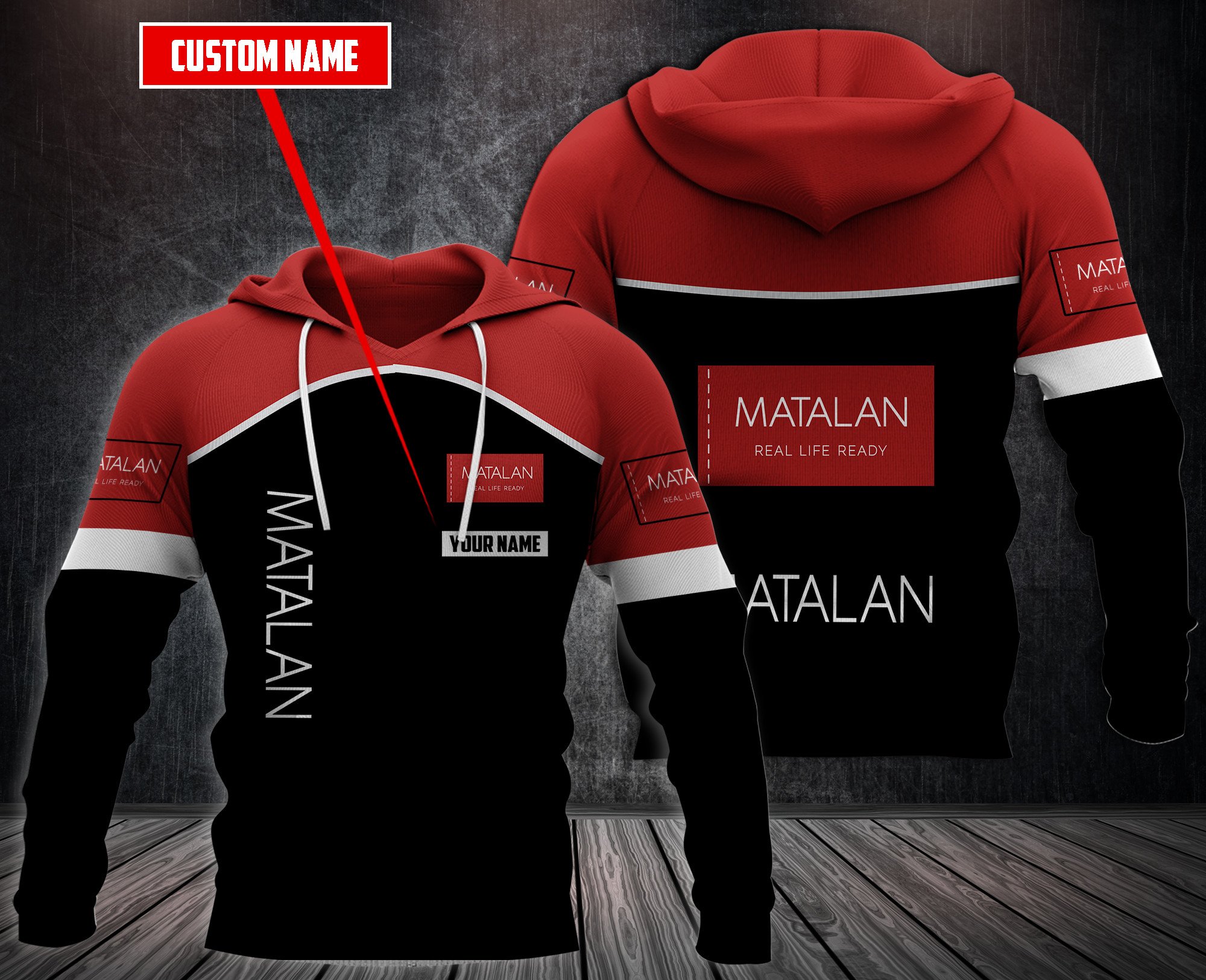Personalized-Matalan-Custom-Hoodie-Fleece-Hoodie-2