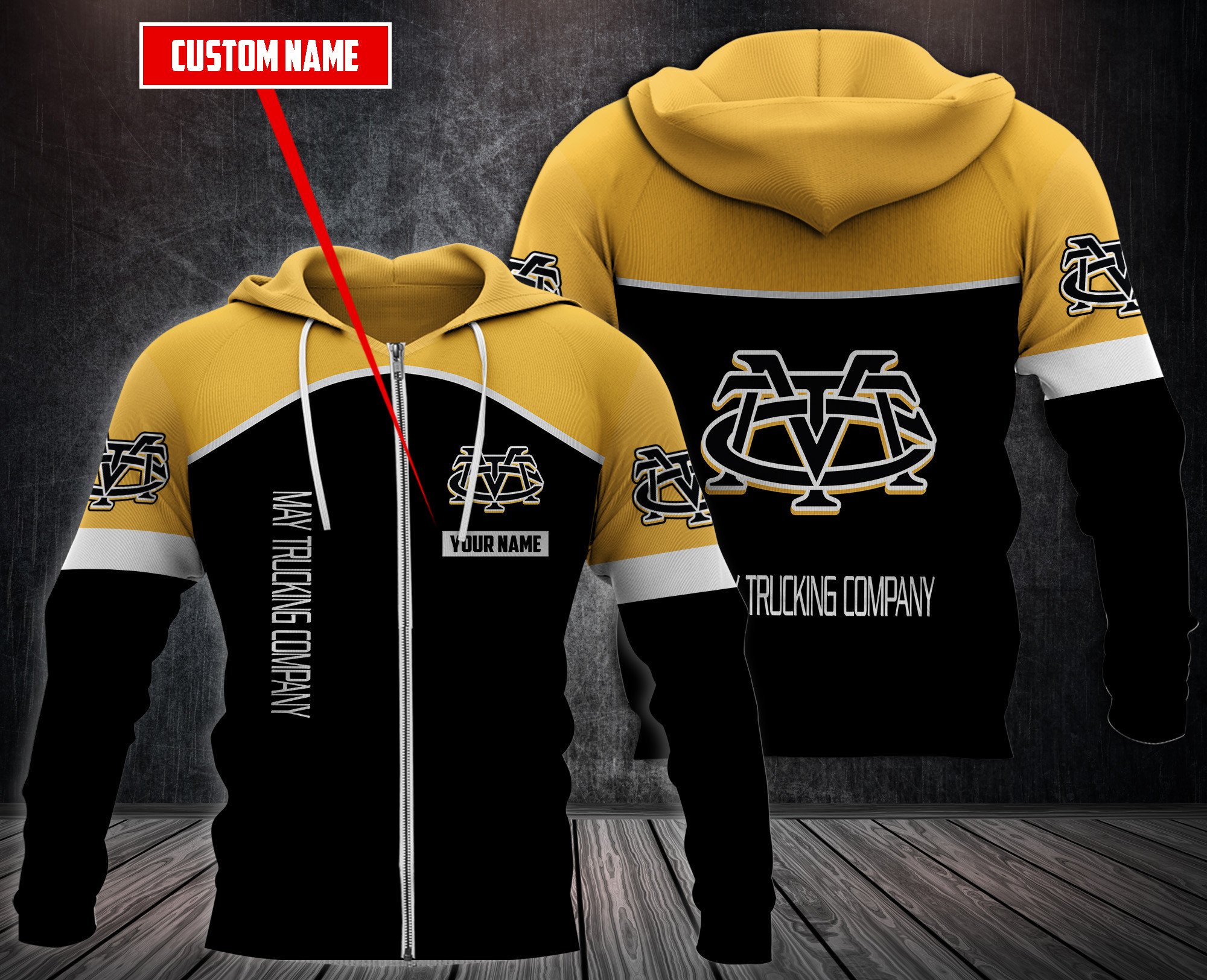 Personalized-May-Trucking-Company-3D-Hoodie-Fleece-Hoodie-3