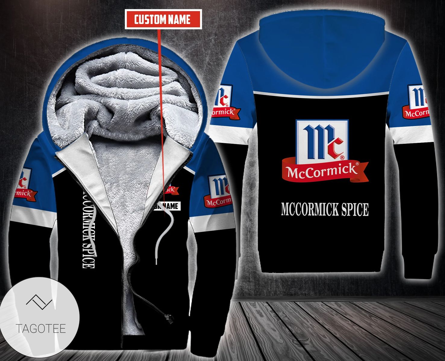 Personalized Mccormick Spice Fleece Hoodie Personalized Mccormick Spice Fleece Hoodie