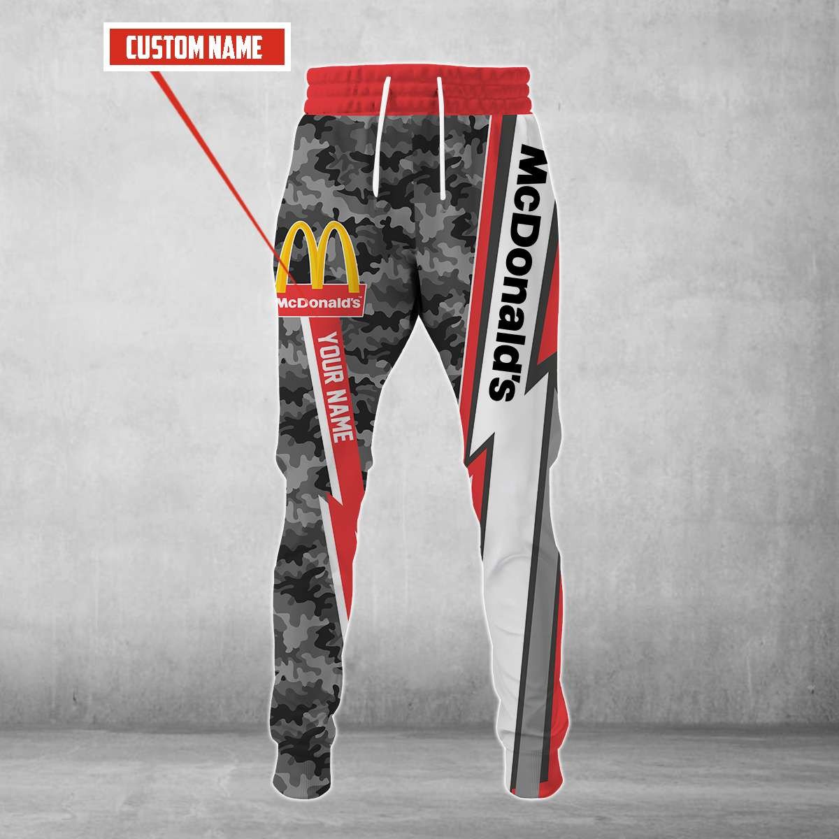 Personalized Mcdonald’S Camo Custom 3D Hoodie Personalized Mcdonald’S Camo Custom 3D Hoodie