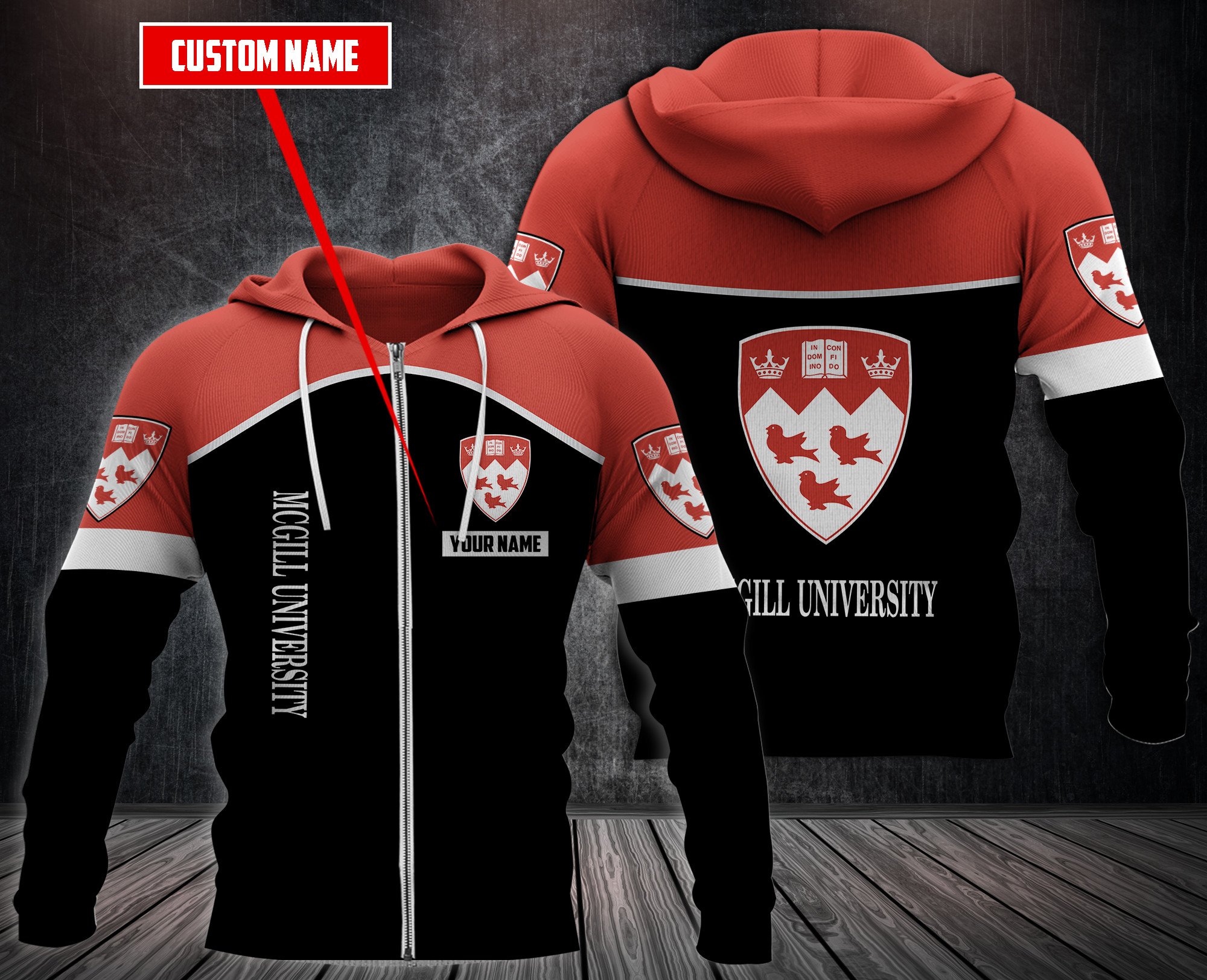 Personalized-Mcgill-University-Custom-Hoodie-Fleece-Hoodie-3
