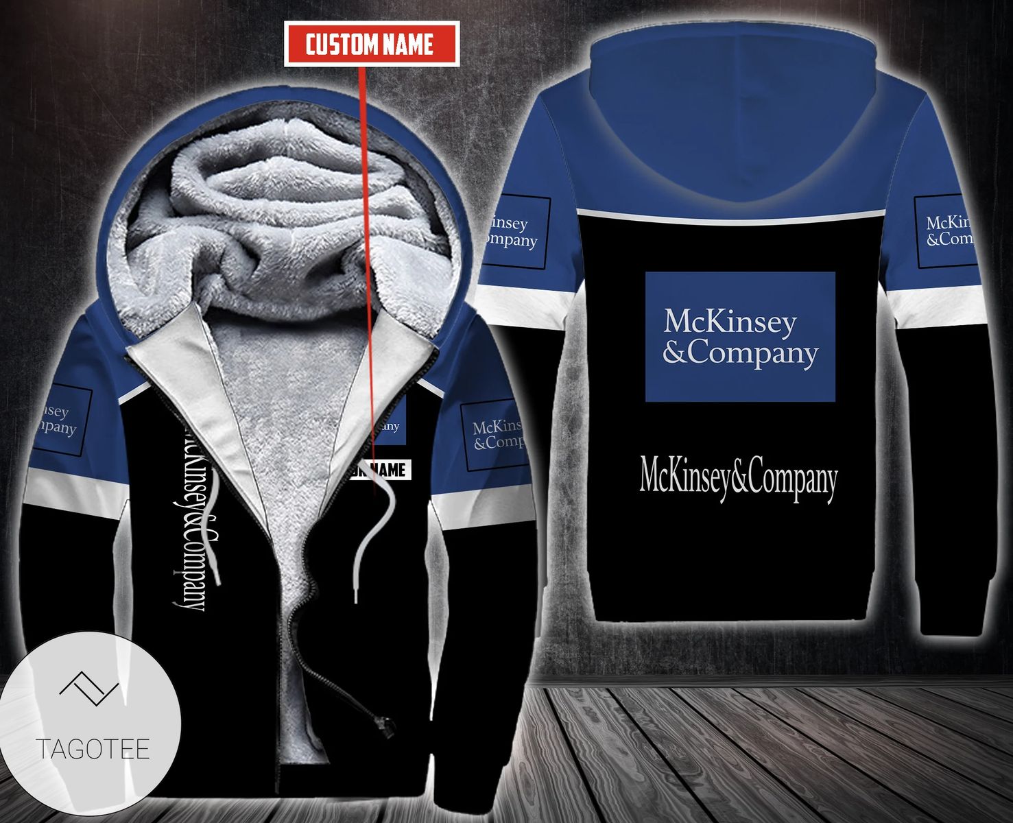 Personalized Mckinsey & Company Fleece Hoodie Personalized Mckinsey & Company Fleece Hoodie