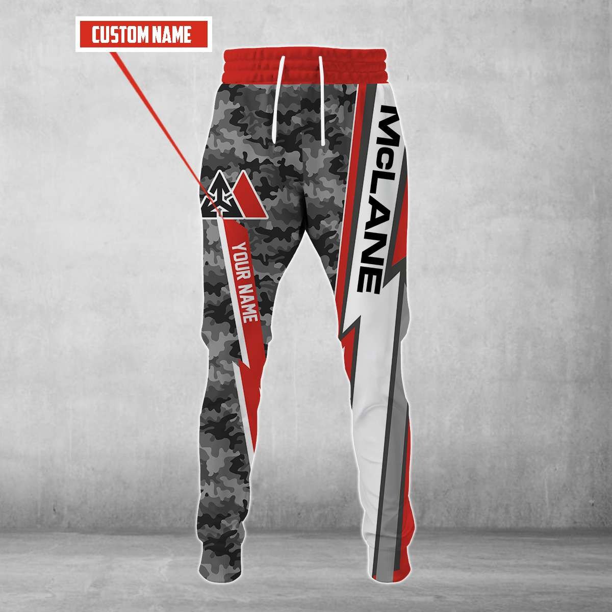 Personalized Mclane Camo Custom 3D Hoodie Personalized Mclane Camo Custom 3D Hoodie