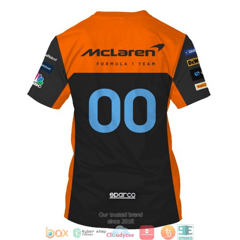 Personalized Mclaren Racing 3D Hoodie Personalized Mclaren Racing 3D Hoodie