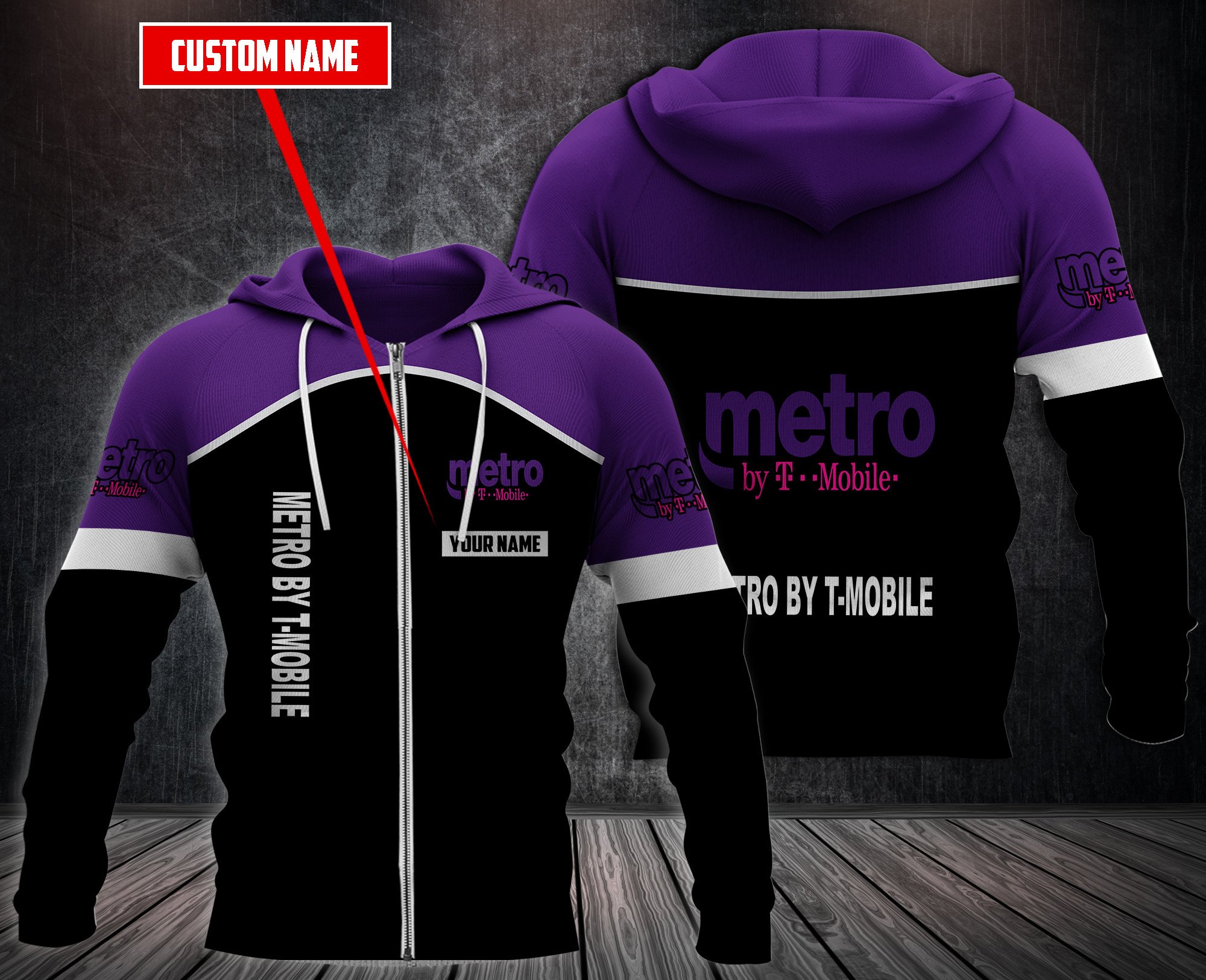 Personalized Metro By T-Mobile Custom Hoodie Personalized Metro By T-Mobile Custom Hoodie