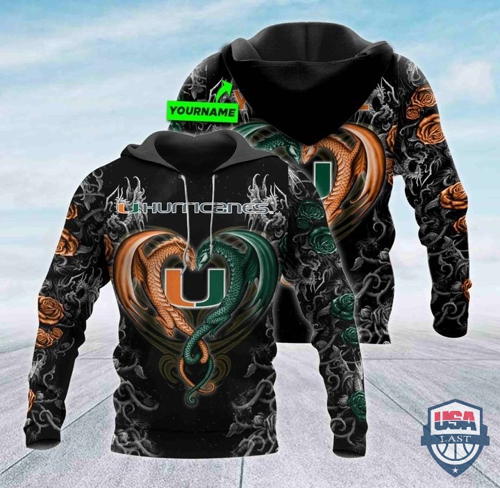 Personalized-Miami-Hurricanes-Dragon-Ncaa-3D-Hoodie-T-Shirt-1