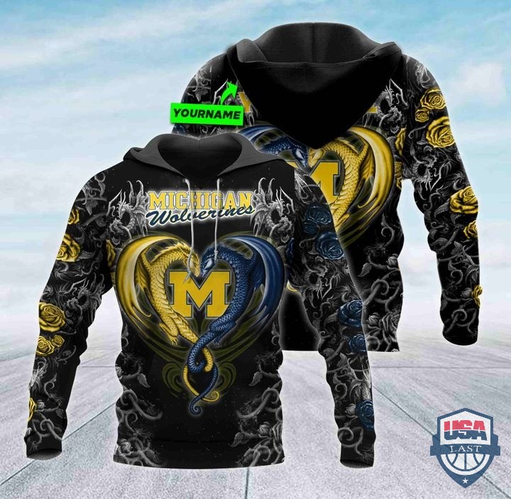 Personalized-Michigan-Wolverines-Dragon-Ncaa-3D-Hoodie-T-Shirt-1