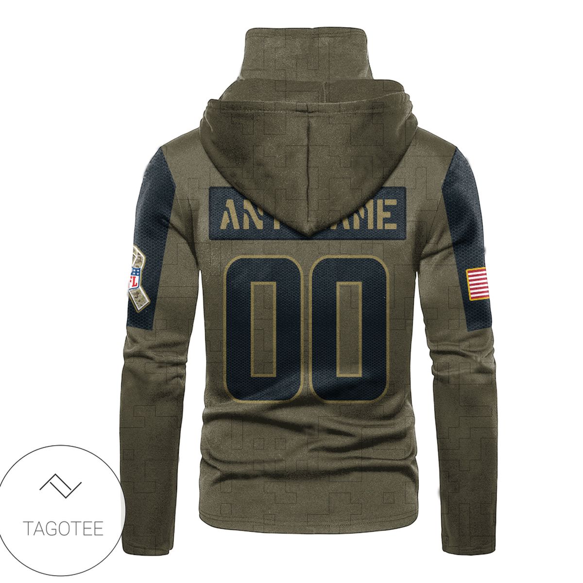 Personalized Minnesota Vikings Team Logo Mask Hoodie Personalized Minnesota Vikings Team Logo Mask Hoodie