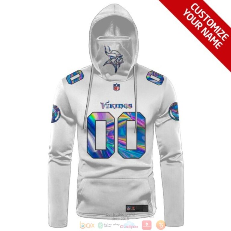 Personalized-Minnesota-Vikings-White-Hologram-Nfl-Custom-3D-Hoodie-Mask-2