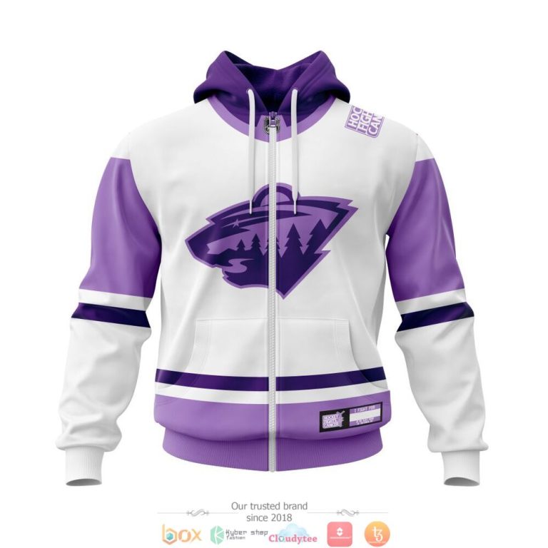 Personalized-Minnesota-Wild-Nhl-Hockey-Fight-Cancer-Custom-3D-Shirt-Hoodie-2