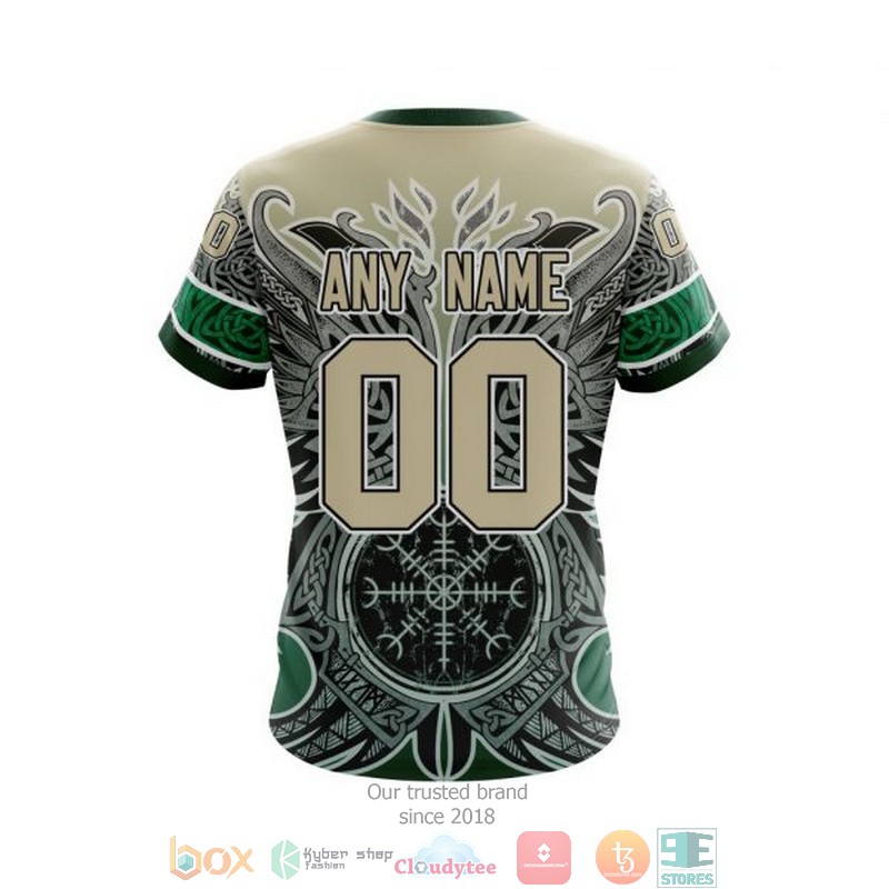 Personalized Minnesota Wild Nhl Norse Viking Symbols Custom 3D Shirt Personalized Minnesota Wild Nhl Norse Viking Symbols Custom 3D Shirt