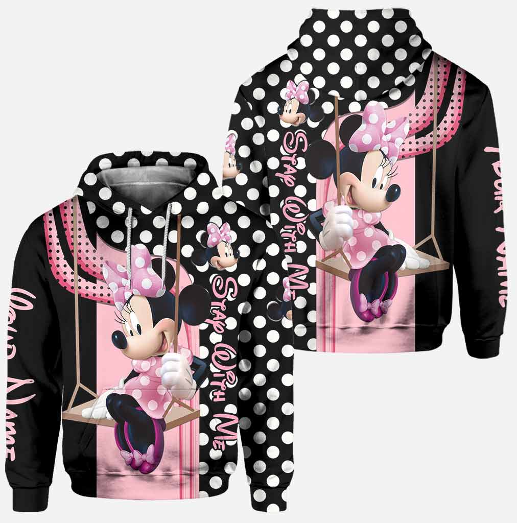 Personalized Minnie Mouse Stay With Me 3D Hoodie Personalized Minnie Mouse Stay With Me 3D Hoodie