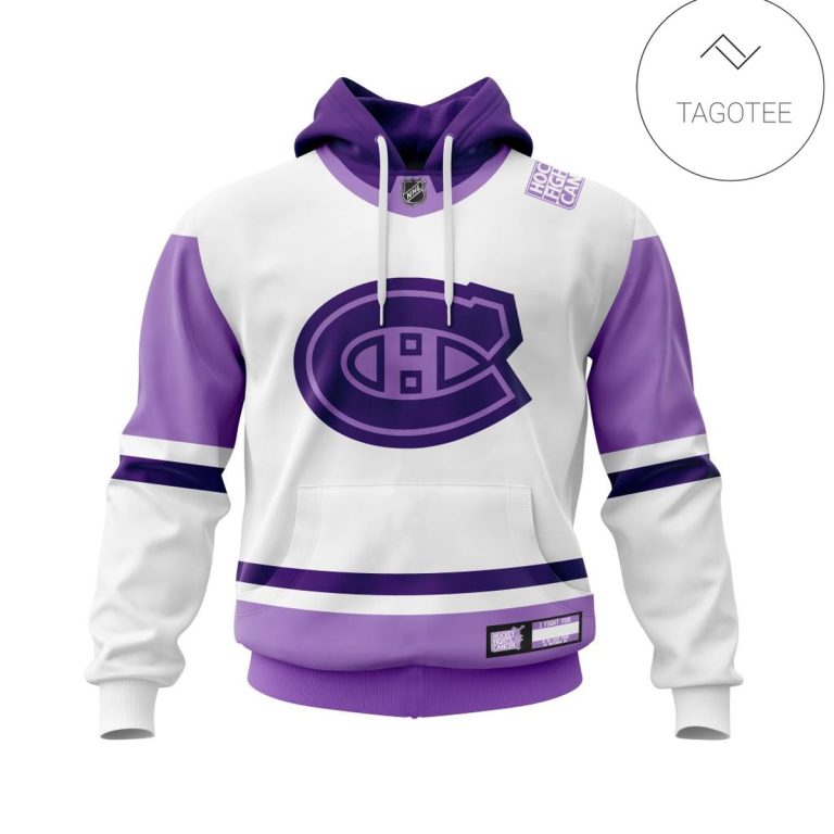 Personalized-Montreal-Canadiens-Fight-Cancer-Hoodie-1