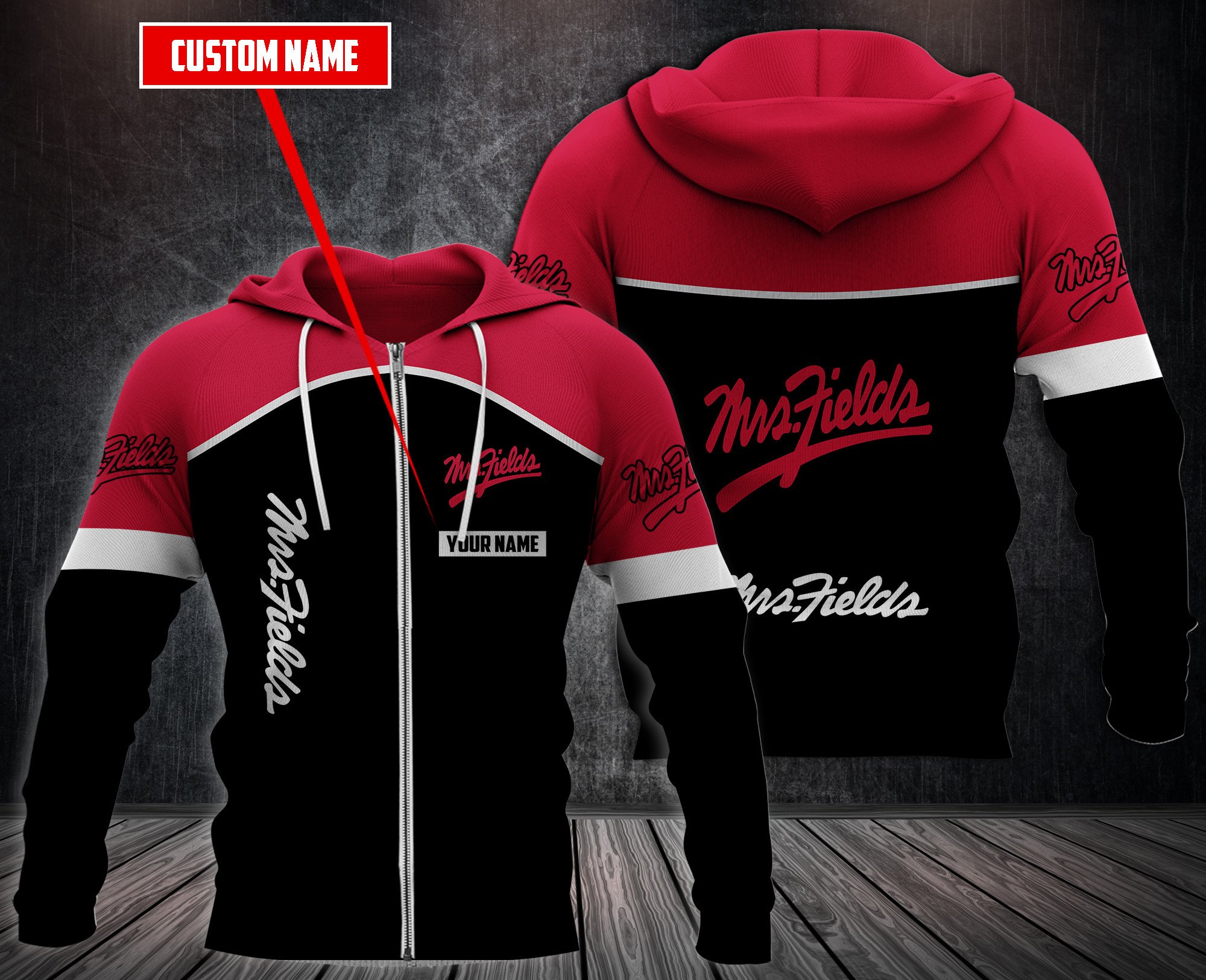 Personalized Mrs. Fields 3D Hoodie Personalized Mrs. Fields 3D Hoodie