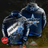 Personalized Name America’S Team Nfl Dallas Cowboys Hoodie 3D